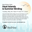 Heat Islands and Summer Birding