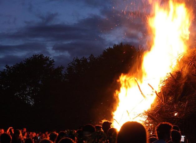 Solstice Fire winter
