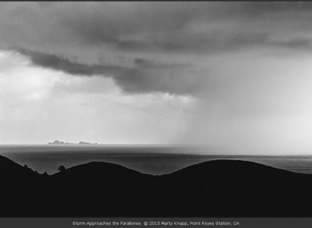 Storm approaches the Farrallones