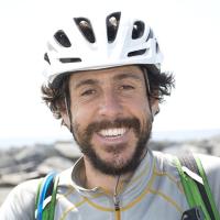 Bicyclist and bird enthusiast Dorian Anderson